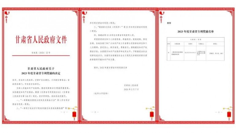 ks凯时官网健全发现专利“一种红景天组合物及其造备和利用”荣获甘肃省专利奖二等奖