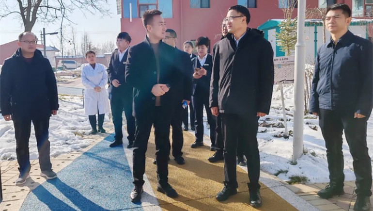 甘肃省民政厅党组书记、厅长苟保平一行光临ks凯时官网康养院发展调研工作